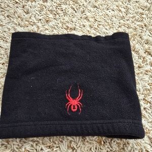 Youth Spyder Black Fleece Neck Warmer